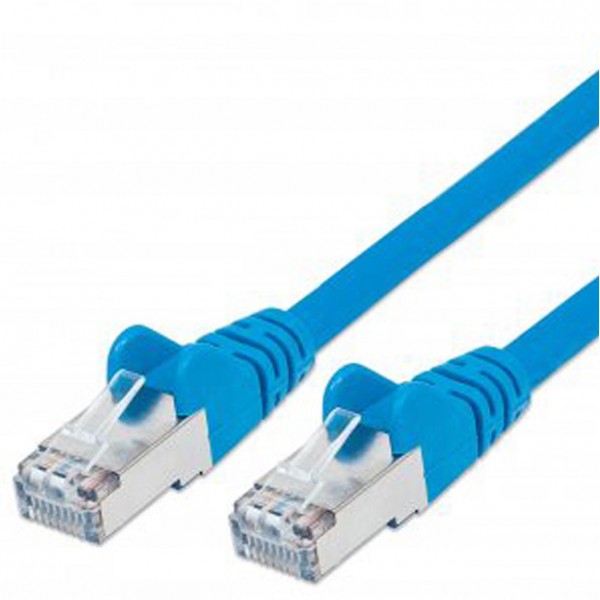 Patchkabel RJ45 S/FTP Cat6 LSOH blau (30m)