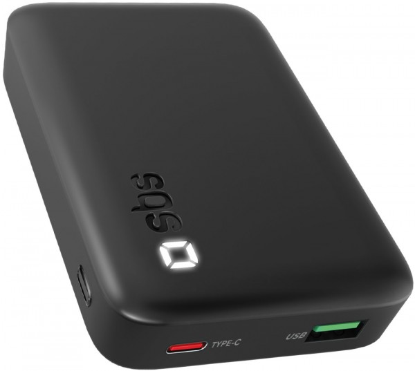 Pocket Size (10.000mAh) Powerbank schwarz