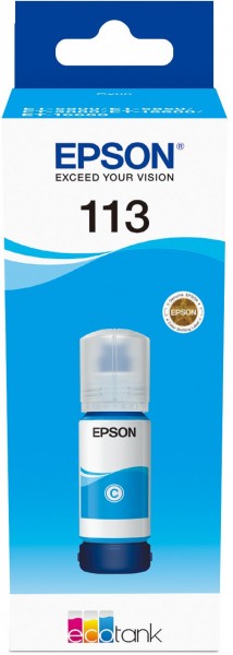 113 EcoTank (70ml) Nachfülltinte cyan