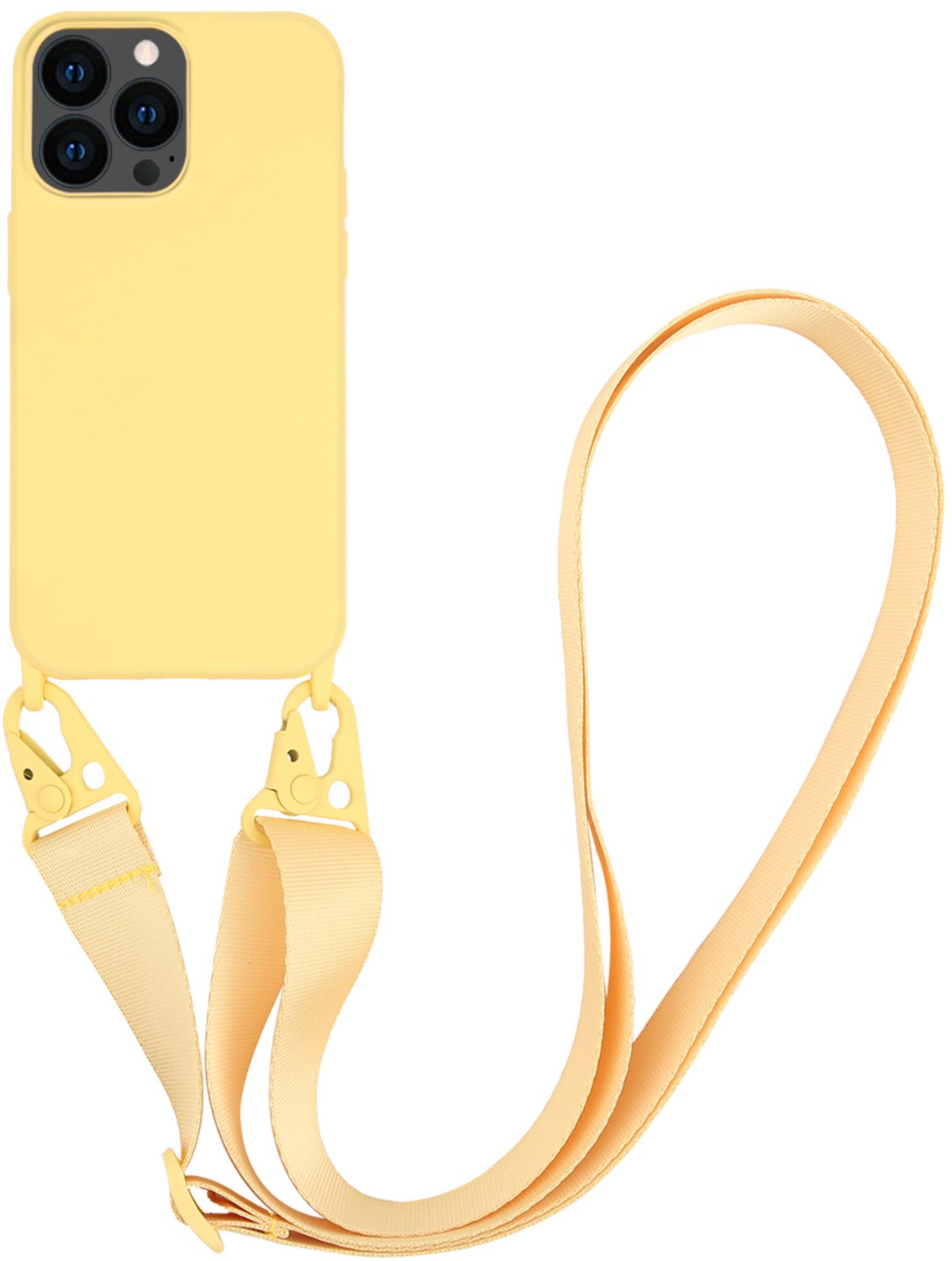 Necklace Cover für iPhone 13 Pro gelb
