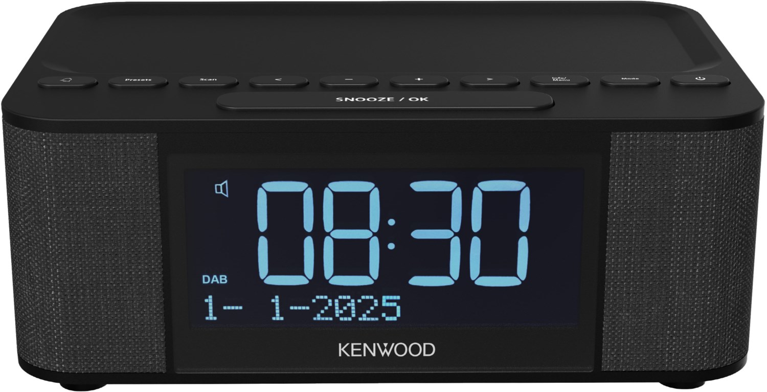 CR-ST55DAB Uhrenradio schwarz
