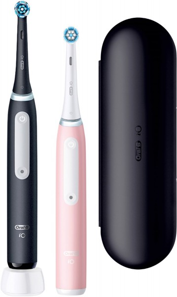 iO Series 3n inkl. 2. Handstück Elektrische Zahnbürste mattschwarz/blush pink