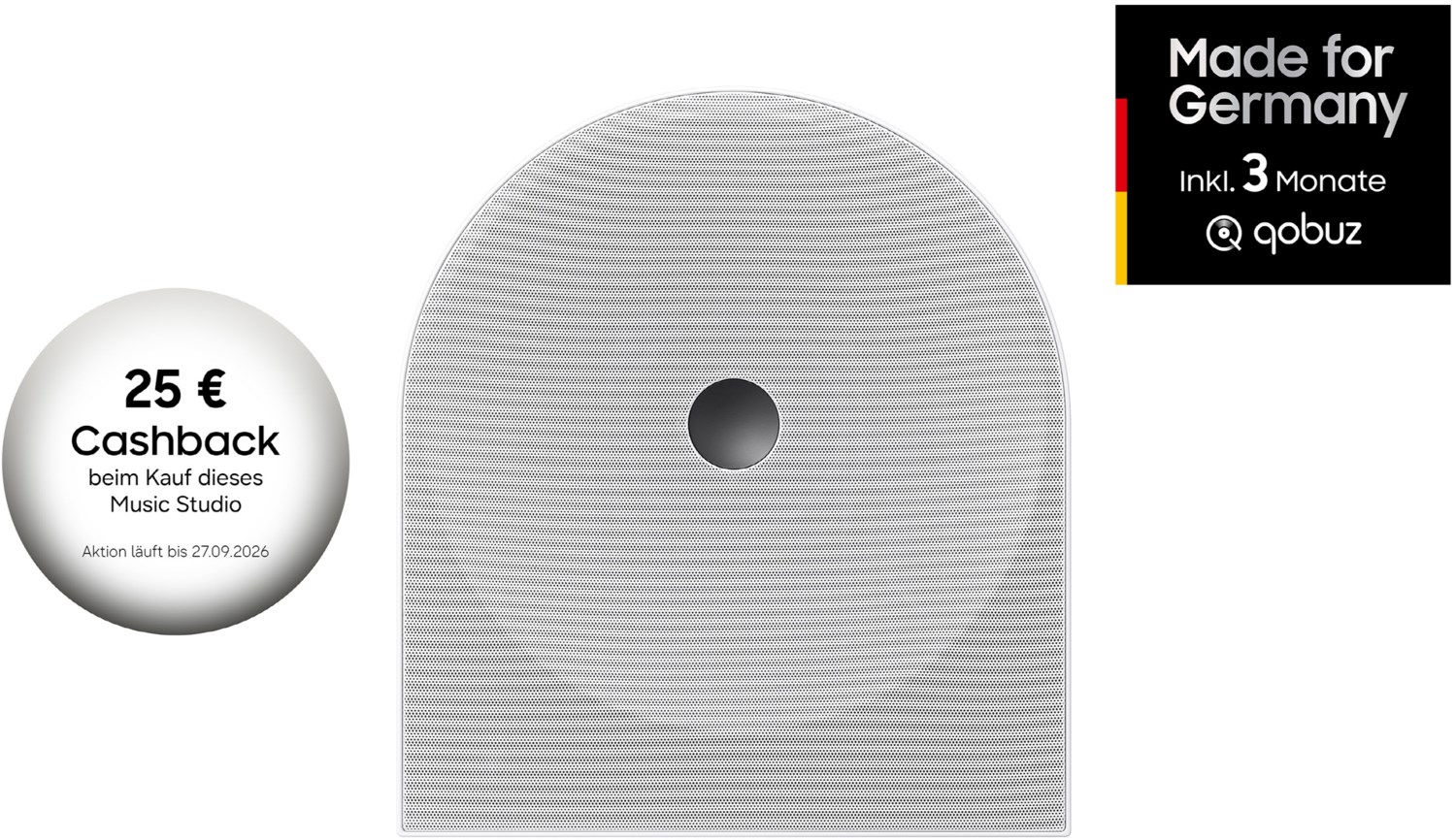 Music Studio 5 HW-LS51H Kabelloser Lautsprecher weiß