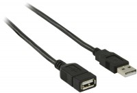 VLCB60010B30 USB-2.0-Verl. (3m) schwarz