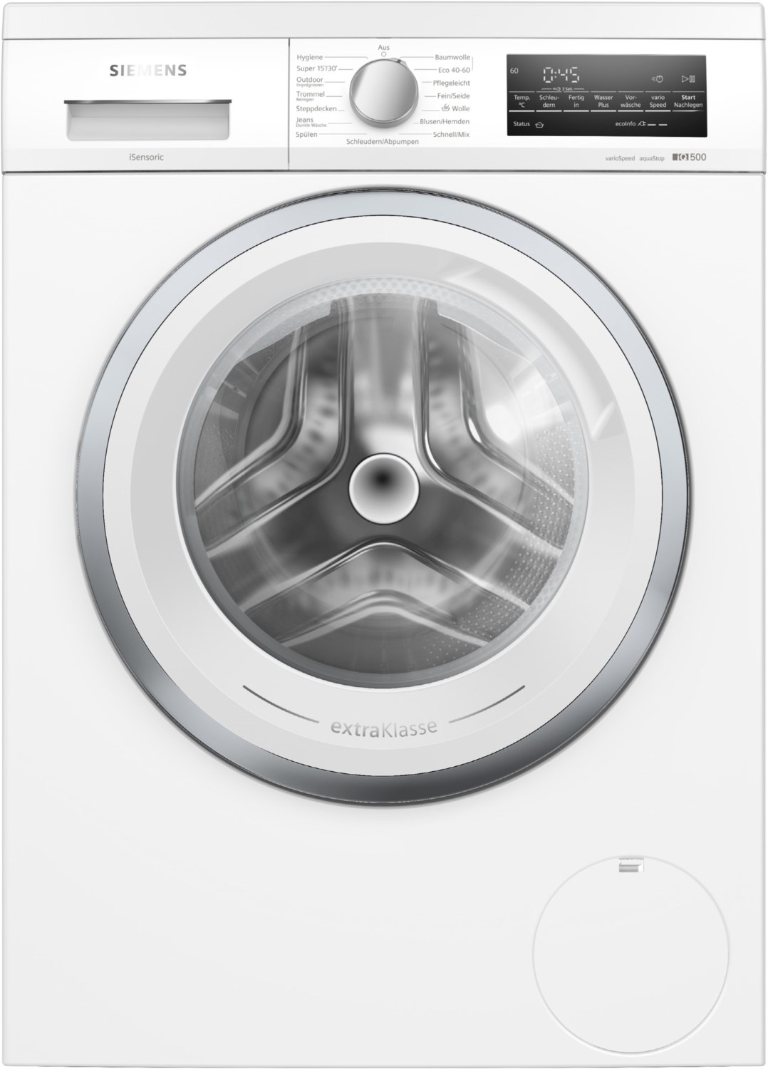 WU14UT92 Stand-Waschmaschine-Frontlader weiss / A