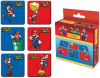 Mario Poses Untersetzer 6er