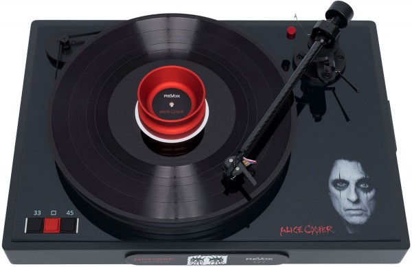 T77 Alice Cooper Limited Edition Plattenspieler inkl. MC Quintet Black S Tonabnehmer