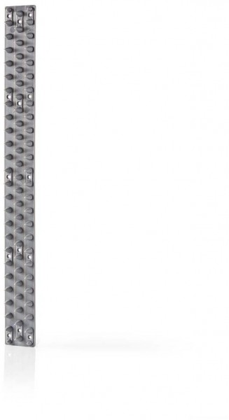 PREVSPS45GY Kletterschutzstreifen mit Stacheln + Warnschild (10 Stk.) grau