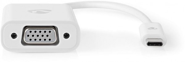 CCGP64851WT02 USB-C Adapter (0,2m) Typ-C Stecker>VGA Buchse weiß