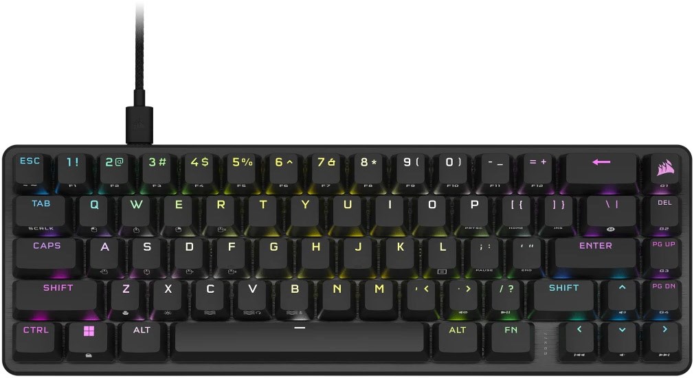 K65 RGB Mini (DE) Gaming Tastatur