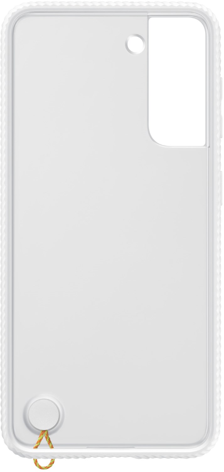 Clear Protective Cover für Galaxy S21 5G weiß