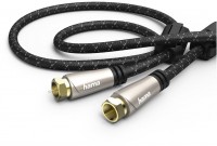 SAT-Anschlusskabel 120dB (1,5m) F-Stecker>F-Stecker braun