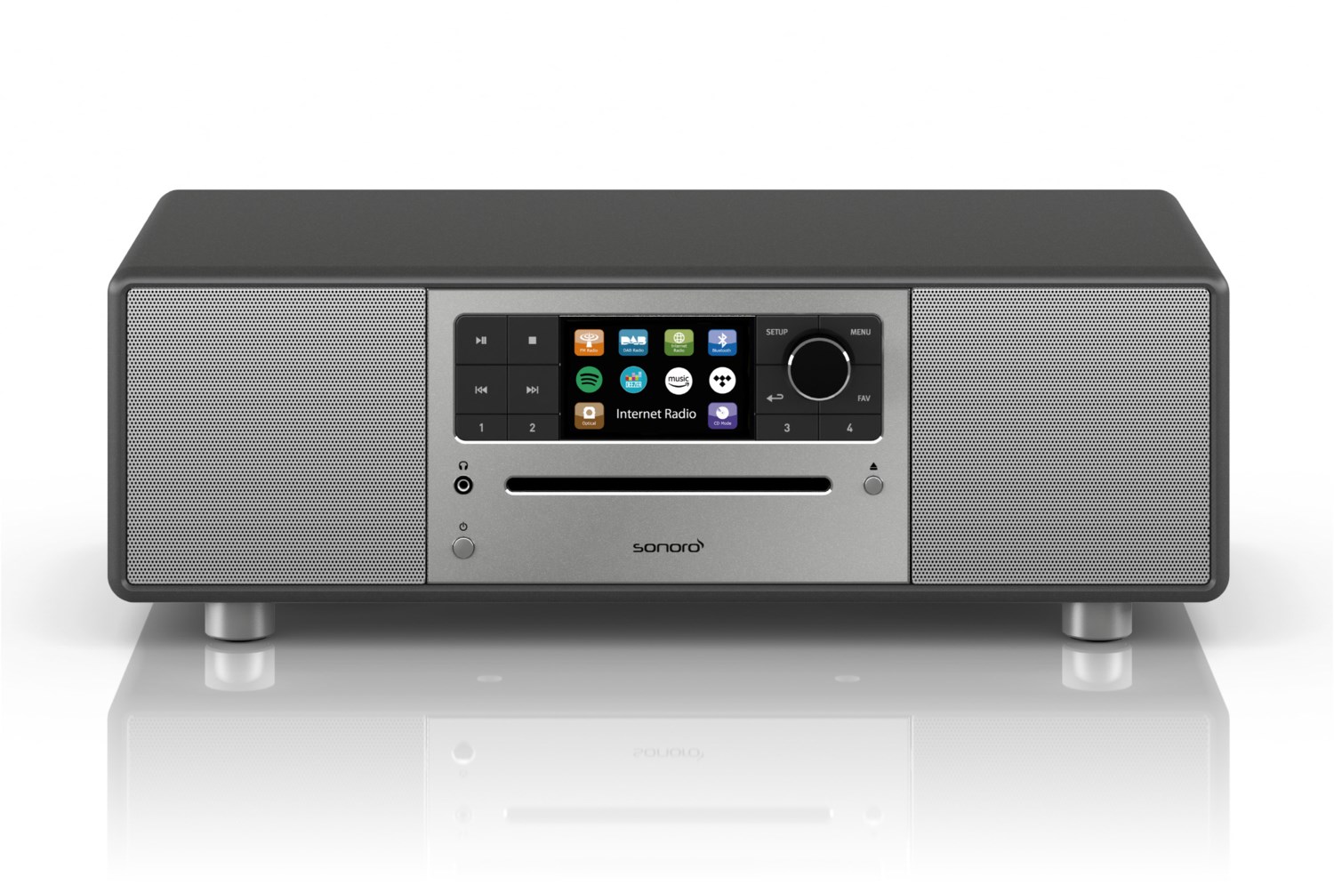 Sonoro Prestige Hifi-System matt graphit
