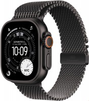 Watch Ultra 3 (49mm) GPS+5G Smartwatch Titan mit Milanaise Armband (S) schwarz/schwarz
