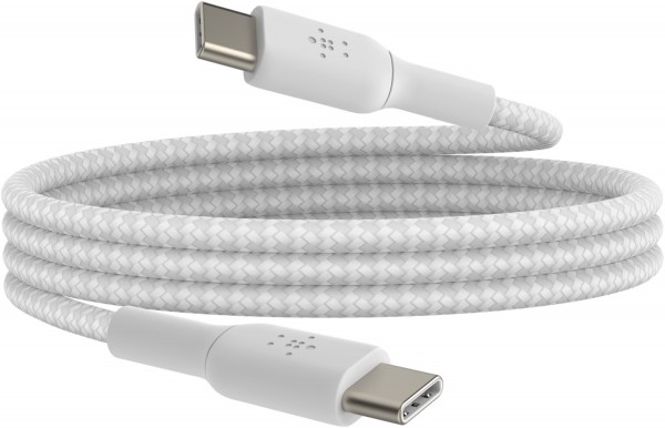 BoostCharge USB-C Kabel (0,15m) weiß