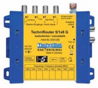 Technirouter 5/1 x 8 K SAT-Multischalter