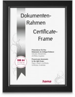 Kunststoffrahmen Chill 21 x 29,7cm schwarz
