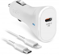 Ladegerät Auto-Kit (20W) weiß
