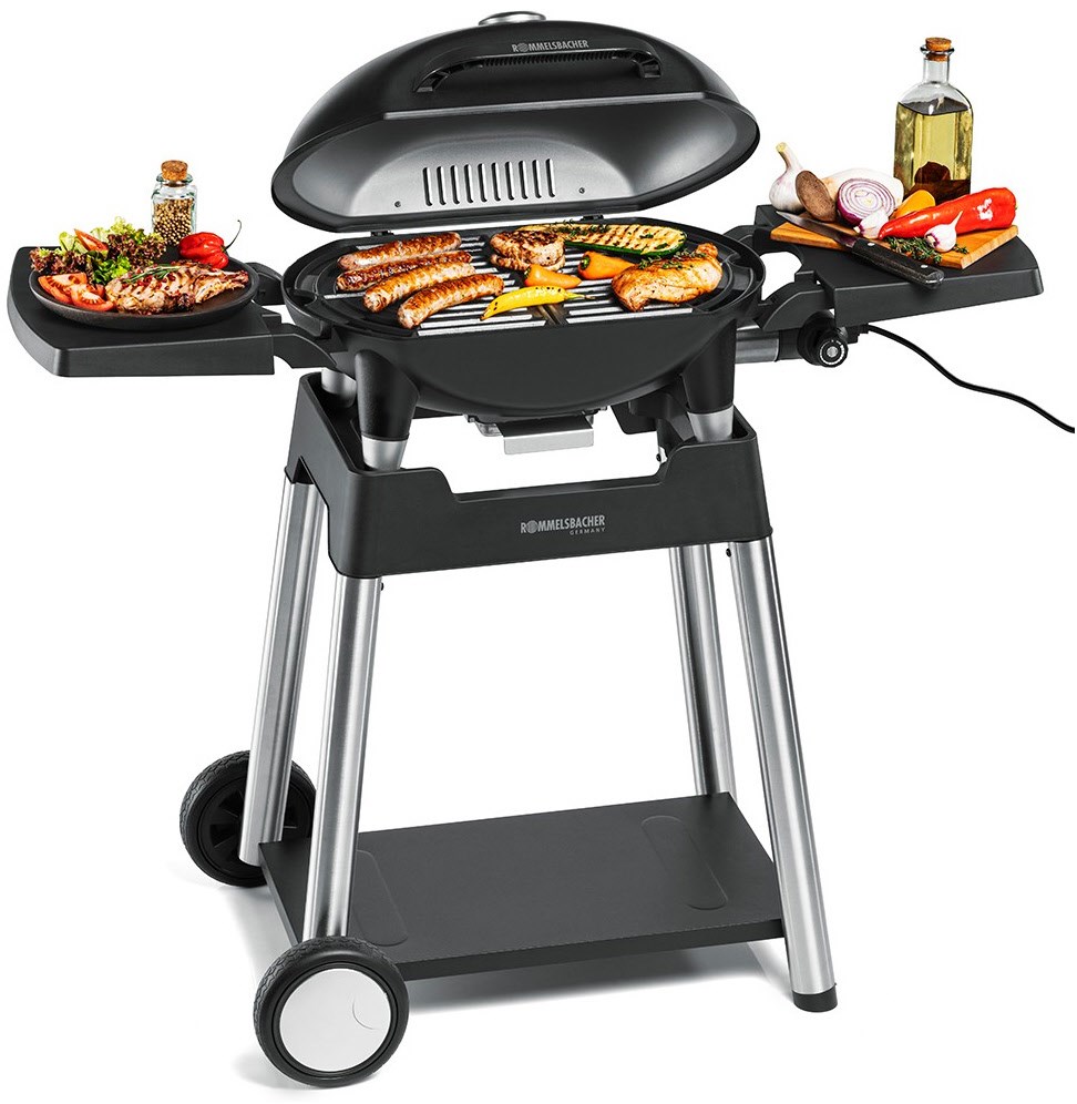 Image of BBQ 4100/S mit Grillwagen Barbecue-Tischgrill schwarz