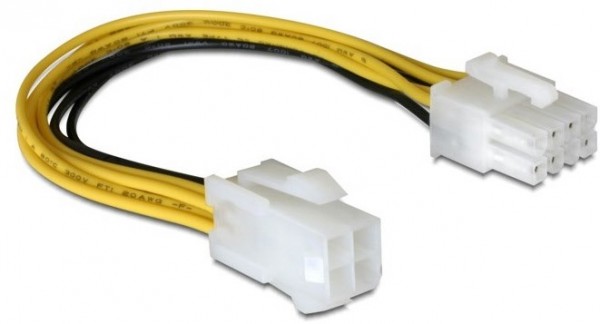 Strom 8pin EPS > 4pin ATX/P4 Strom-Verteilerkabel
