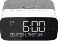 DigitRadio 52 ASA DAB/DAB+ Uhrenradio grau/weiß