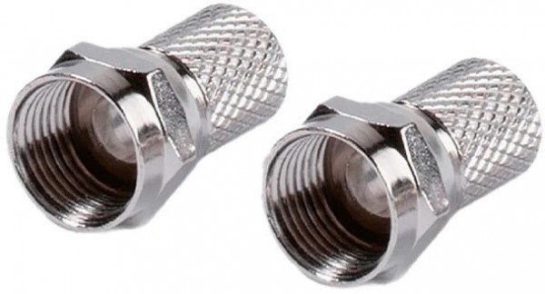 F-Stecker 7mm (2 Stk)
