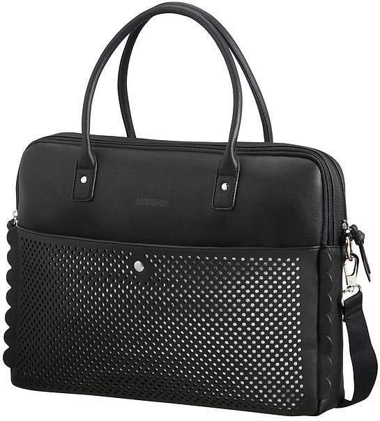 Laptop Bag 15.6" schwarz/silber