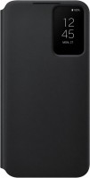 Clear View Cover für Galaxy S22+ schwarz