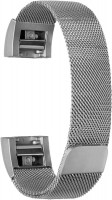 Armband Mesh für Fitbit Alta silber
