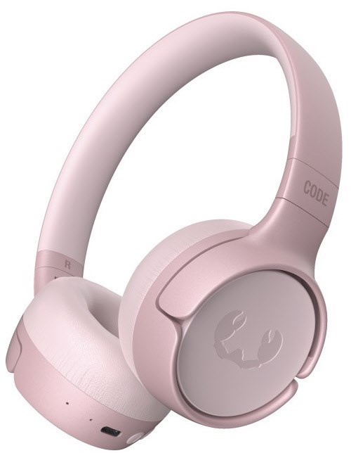 Code Fuse kabelloser On-Ear Kopfhörer pastel pink