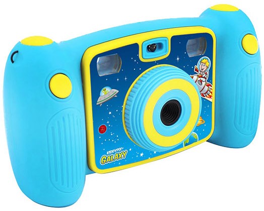 Kiddypix Galaxy Digitalkamera blau/gelb