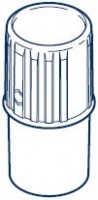Adapter schwarz