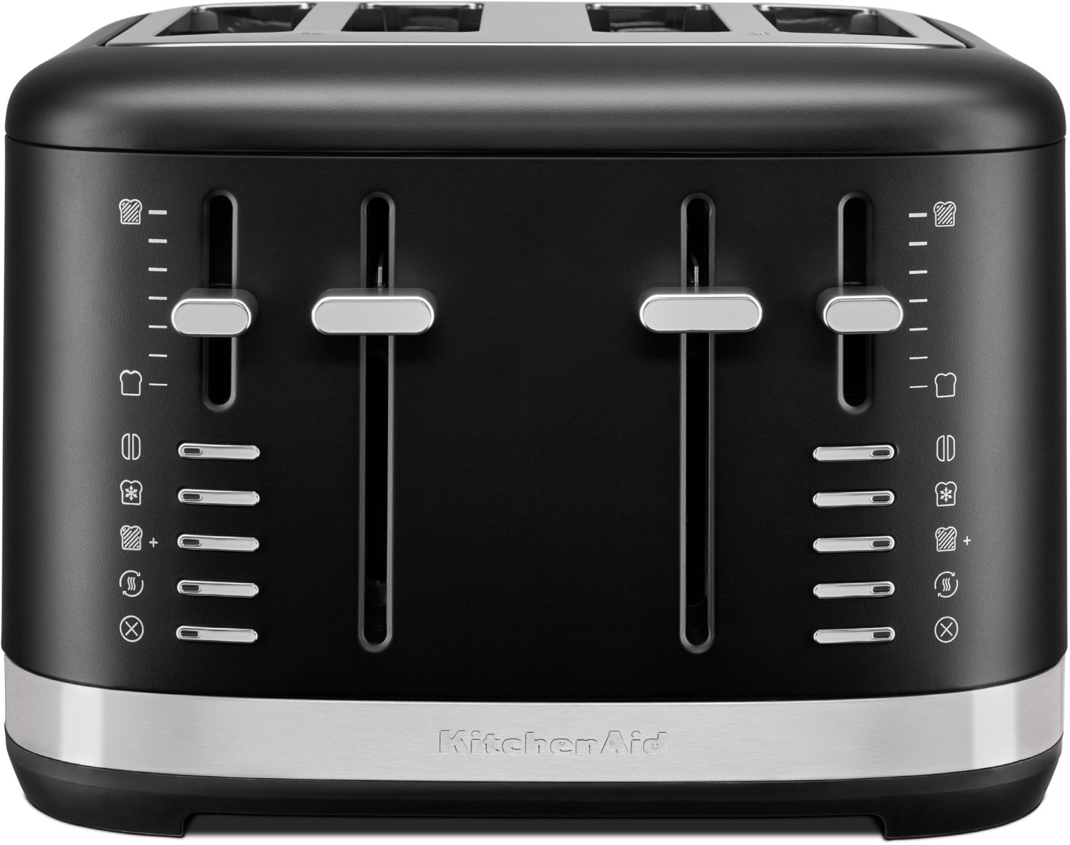 Erstaunlich Kitchenaid Toaster Schwarz Matt Bild