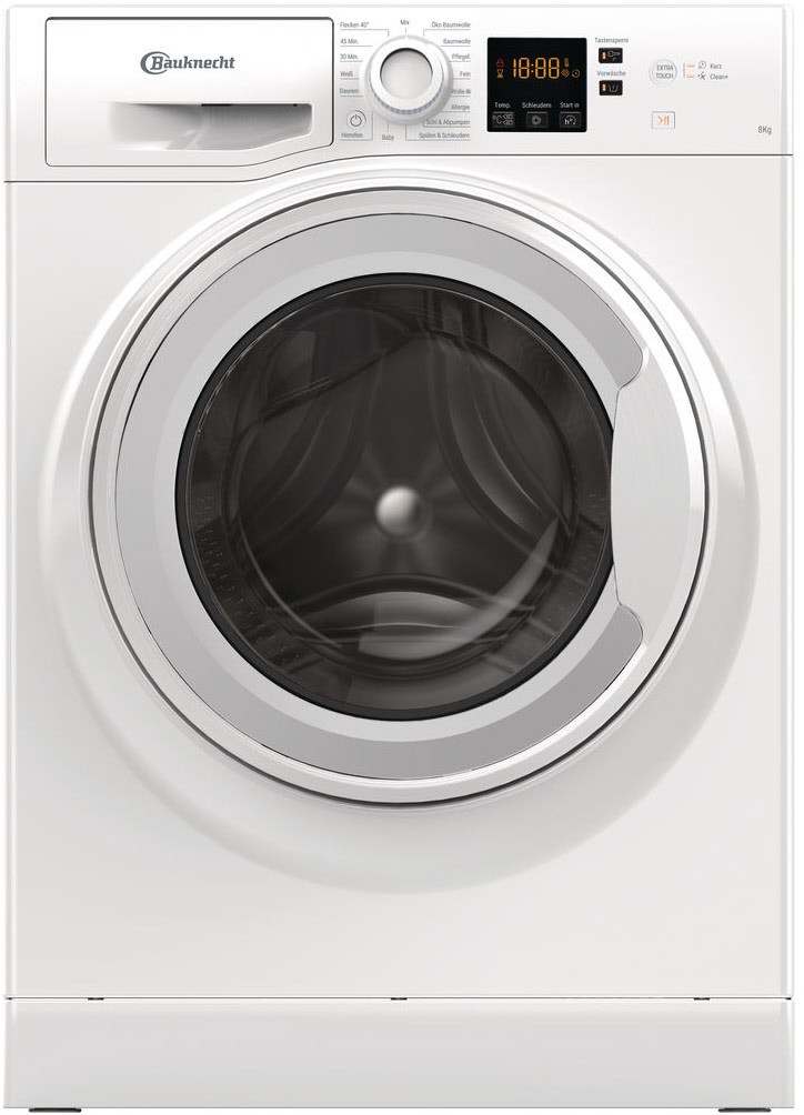 BPW 814 Stand-Waschmaschine-Frontlader weiß / D