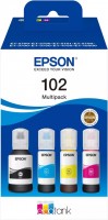 102 EcoTank Multipack Nachfülltinte 4-farbig