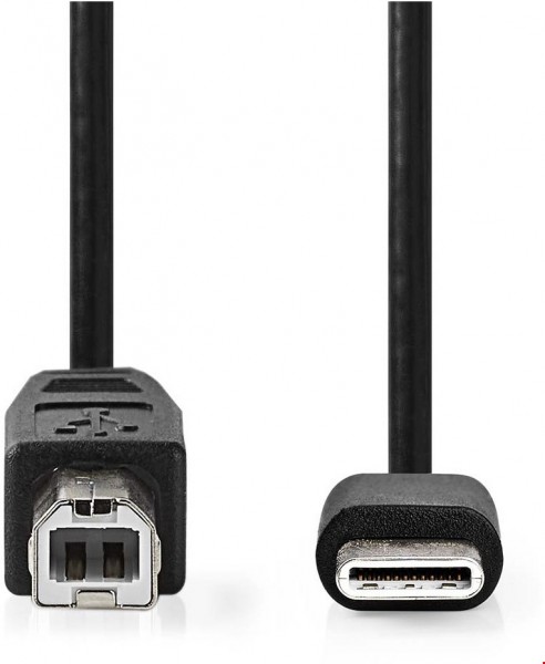 CCGL60650BK10 USB 2.0 Kabel (1m) USB Type-C Stecker > USB-B Stecker schwarz