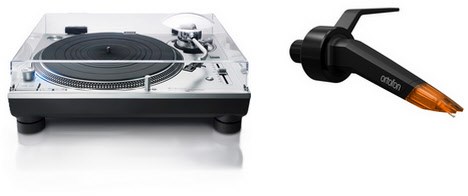 SL-1200GR2ES Plattenspieler Bundle inkl. Ortofon Concorde Music Bronze silber