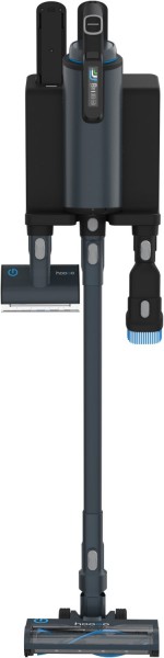 BS5 Akku-Stielstaubsauger graphitgrau/schwarz, 160 W, 60 min Laufzeit, HEPA-Filter, 1 l Staubvolumen, Display, Elektro-Bodenbürste