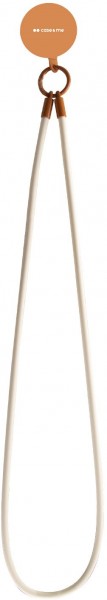 Jelly Silicone Umhängeband ivory