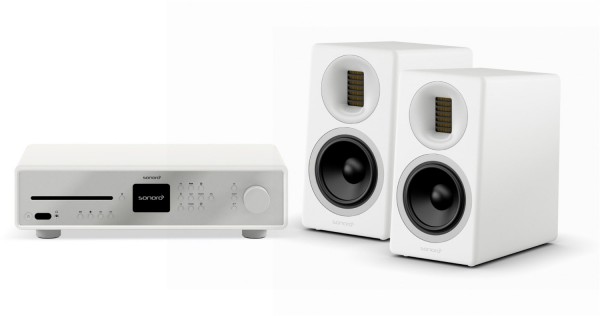 Maestro X Bundle CD-Receiver inkl. Orchestra Slim matt weiß