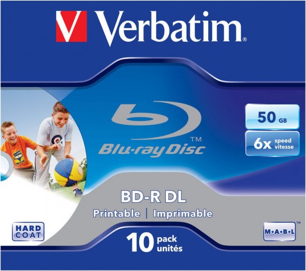 BD-R DL 50GB (10er Jewel Case)