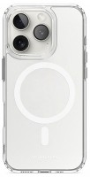 Transparent Case für iPhone 16 Plus weiß