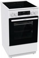 GEC5C41WG Elektroherd mit Glaskeramikfeld weiß, 70 l, Pizza-Stufe, schnelles Vorheizen, 50 cm breit, A