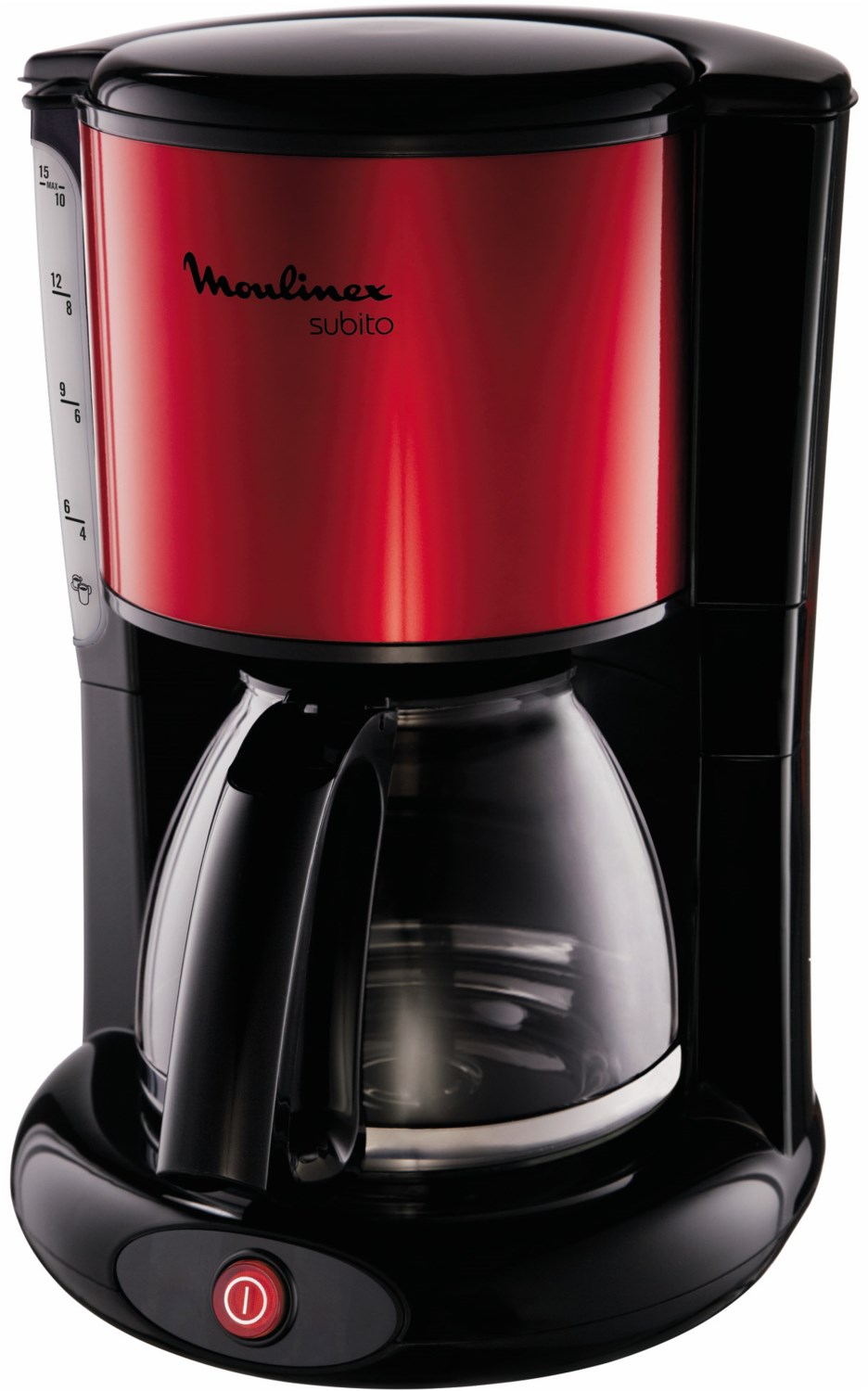 FG 360 D Filter-Kaffeemaschine rot metallic/schwarz