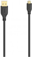 Flexi & Slim microUSB Kabel (0.75m) schwarz