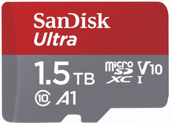 microSDXC Ultra (1,5TB) Speicherkarte + Adapter