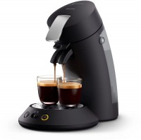 CSA220/69 Original Plus Premium Kaffeepadmaschine matt schwarz/metall