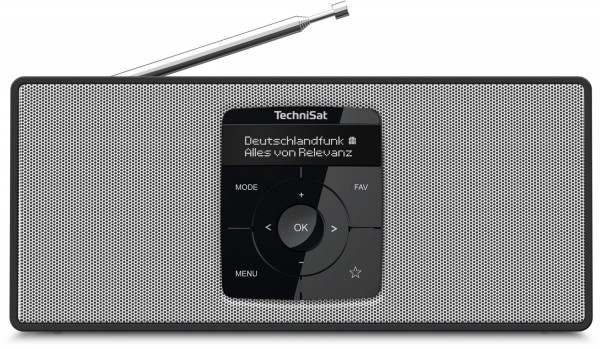 DigitRadio 2 S Kofferradio mit DAB/DAB+ schwarz/weiss