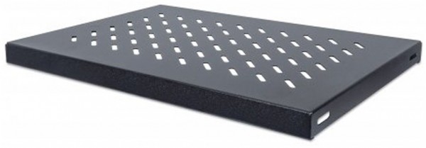 Fachboden 1HE (483x345 mm) schwarz bis 50 kg