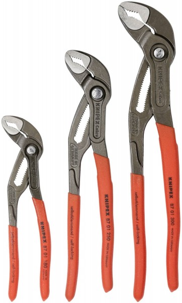 Cobra-Paket 3-teilig 180/250/300mm